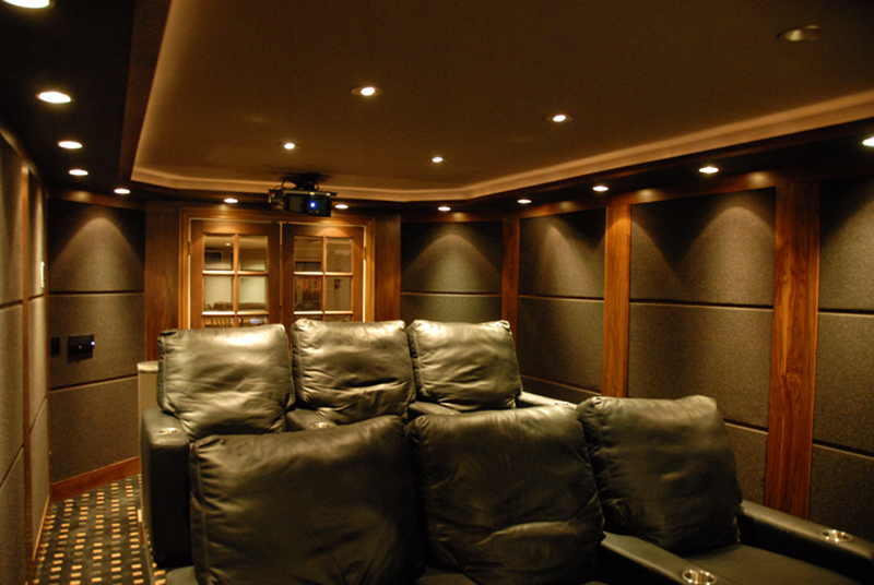 A view from the front